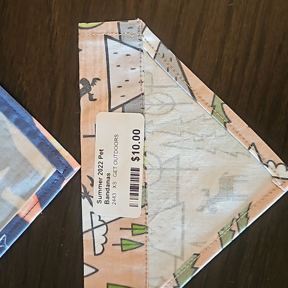 🐶VERY VINTAGE DOG BANDANA AND COLLAR SET🐶 - Picture 6 of 9